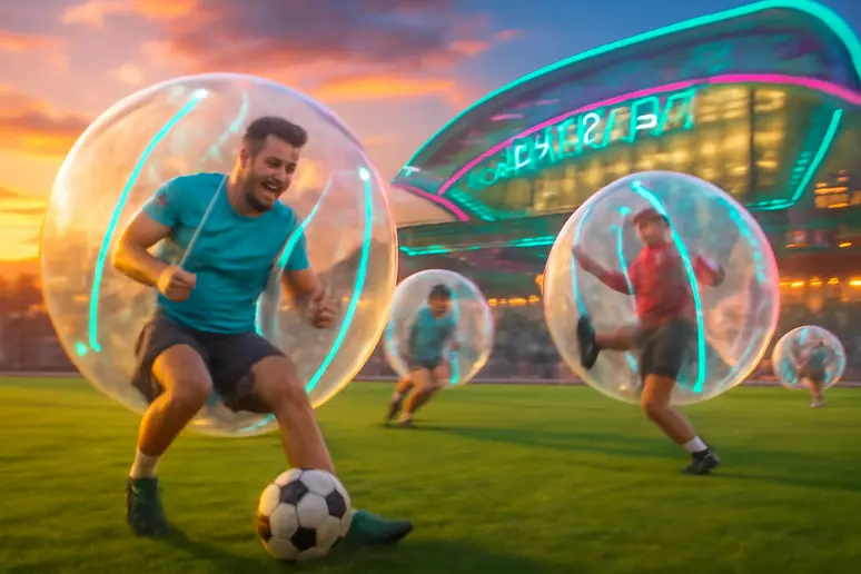 บับเบิ้ลฟุตบอล: ระเบิดความมันส์! สนามแข่งใหม่เปิดแล้ว